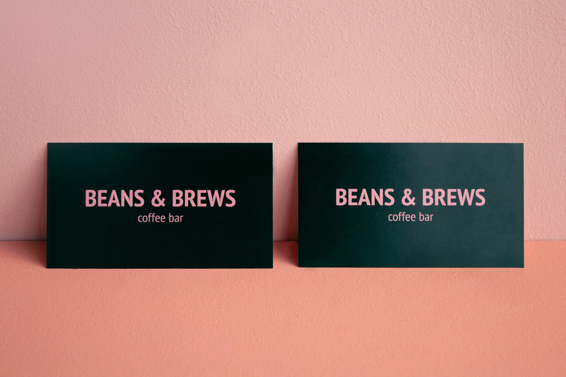 Beans & Brews Coffee Bar Branding By Canape Agency