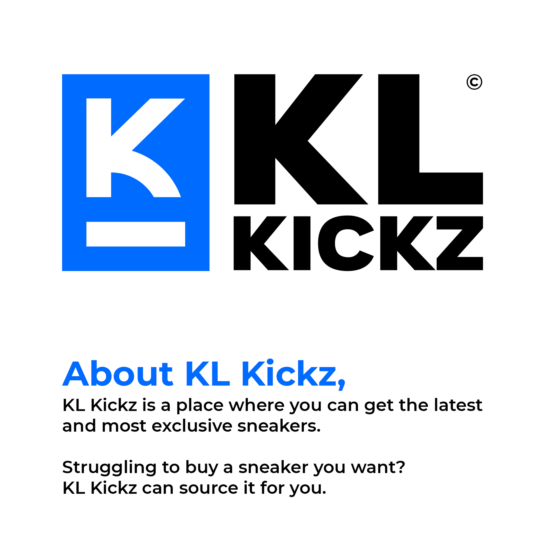 KL Kicks — Logo Design on Behance