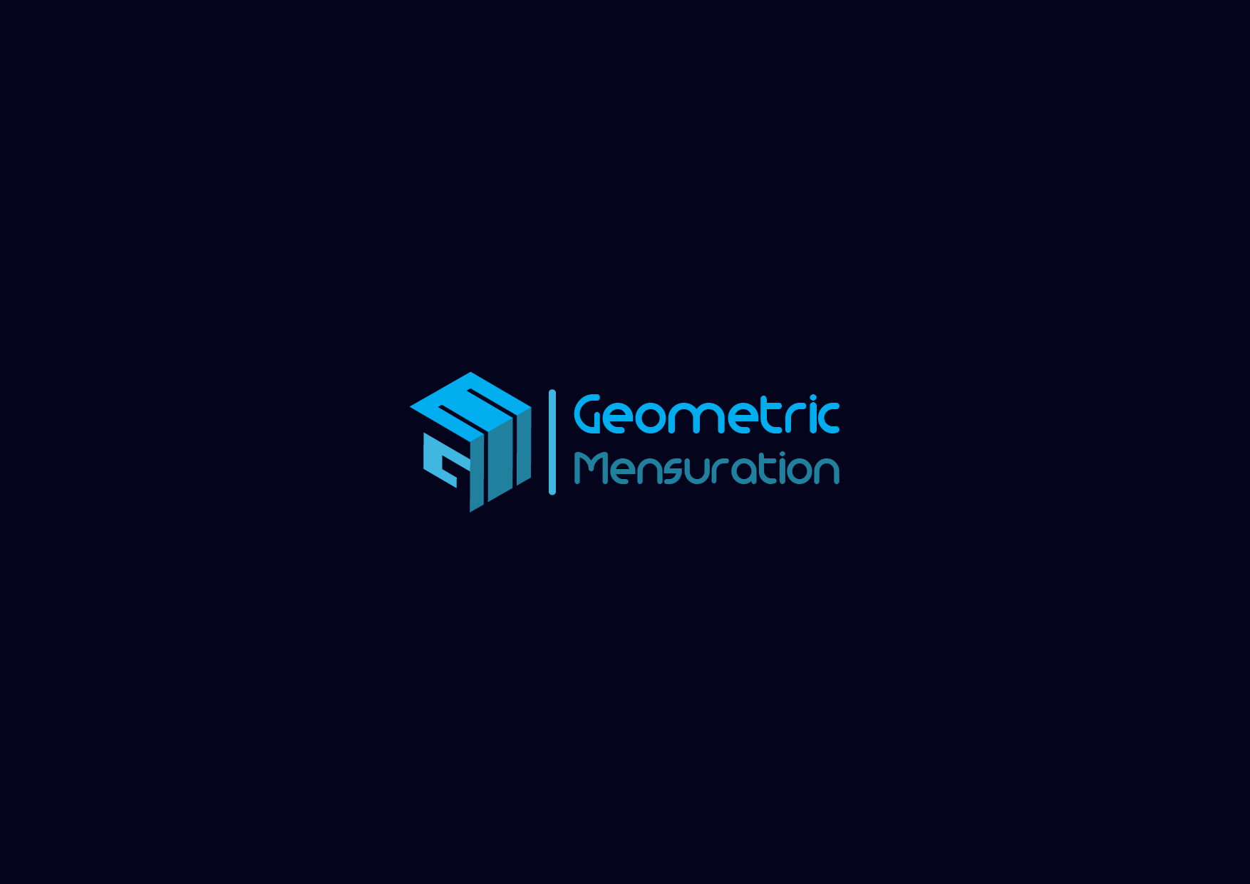 Geometric Mensuration Logo Design on Behance