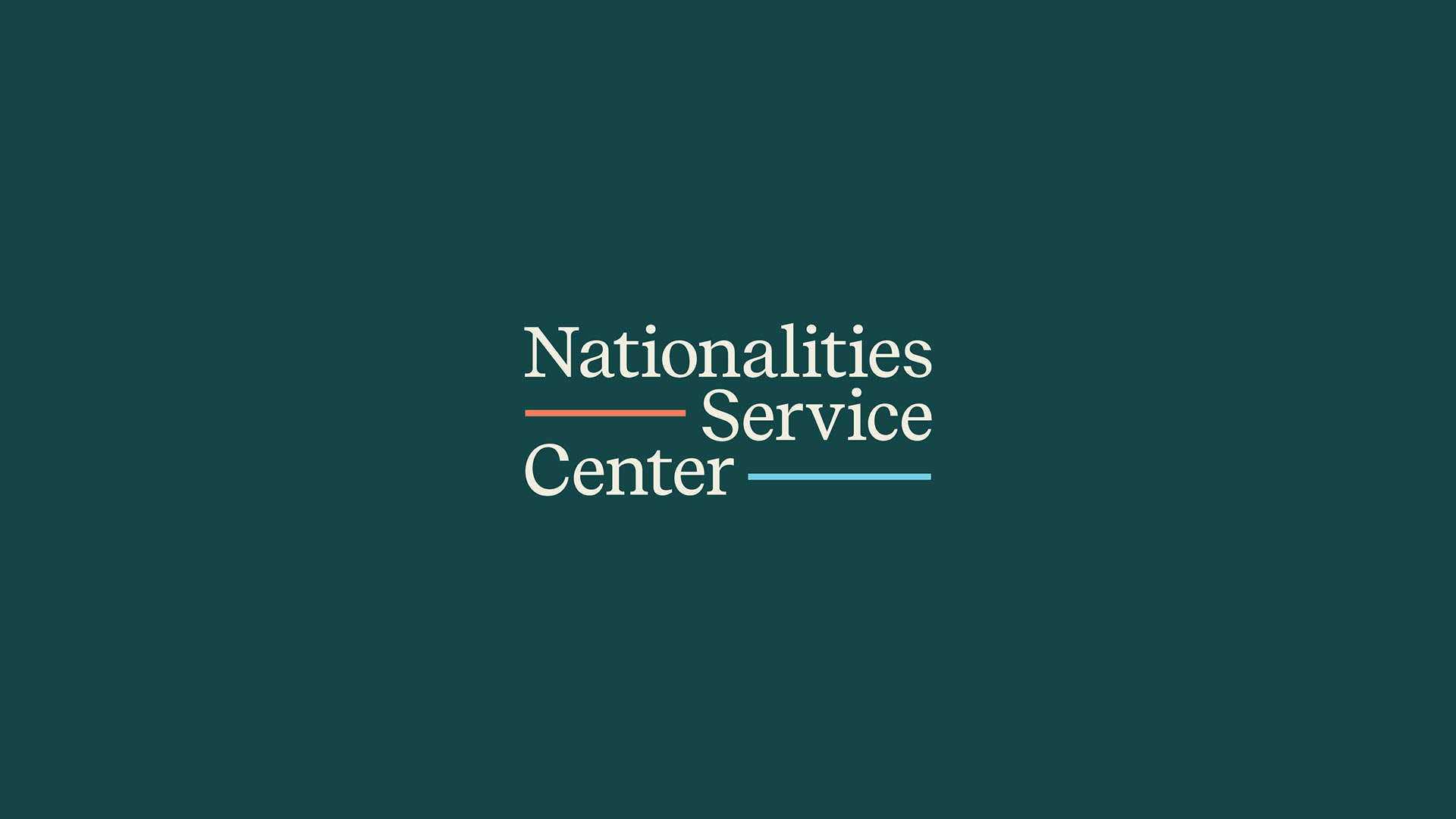 Nationalities Service Center Brand Concept