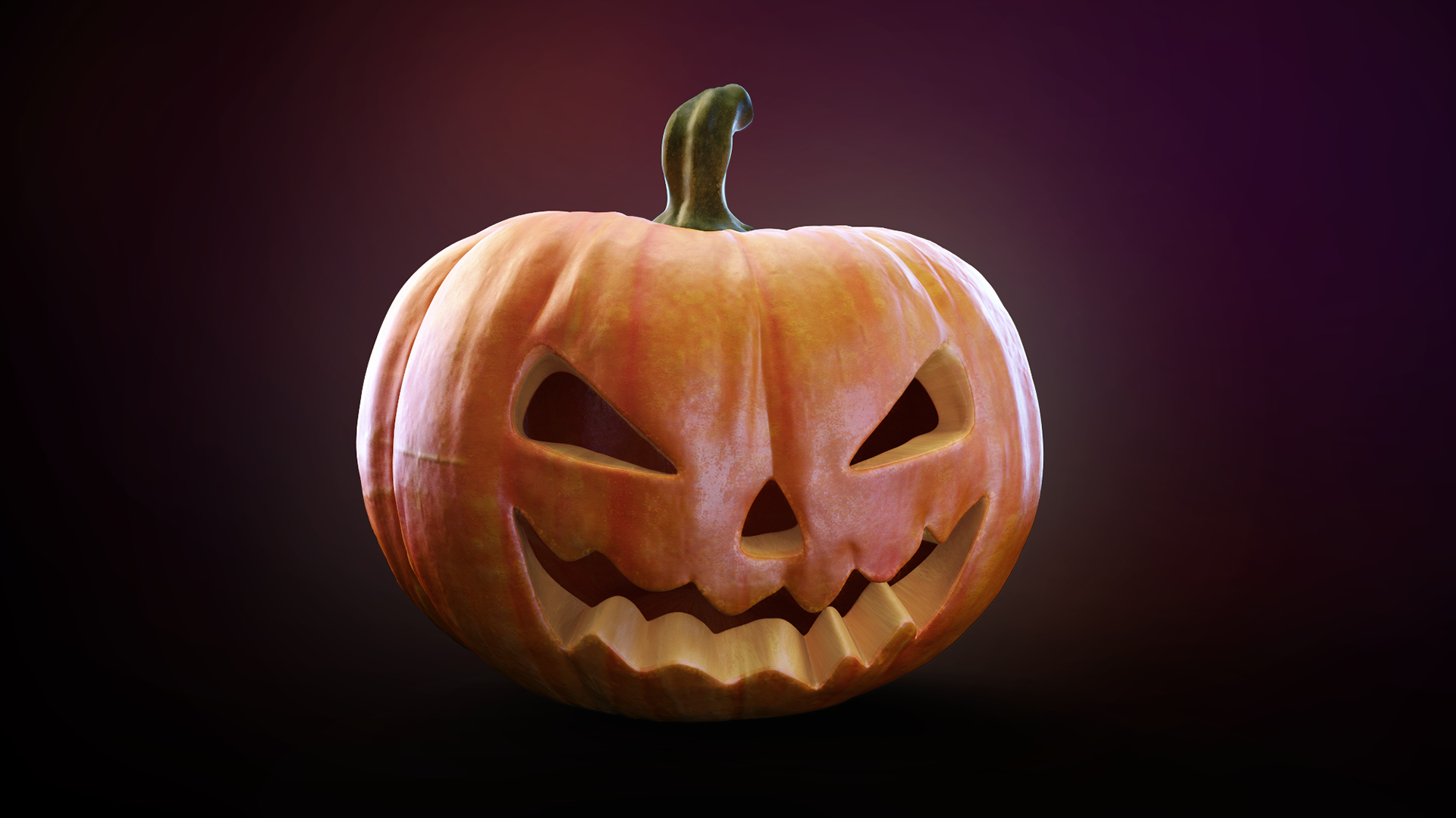 Character vray Zbrush 3D Halloween 3ds max after effects photoshop pumpkin ...