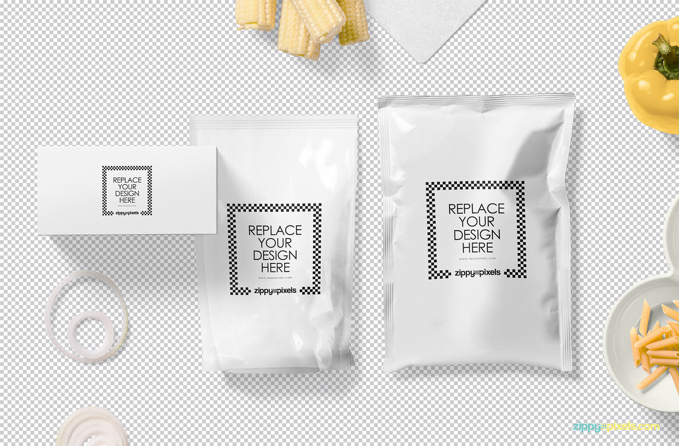 Free Food Packaging Mockup PSD on Behance