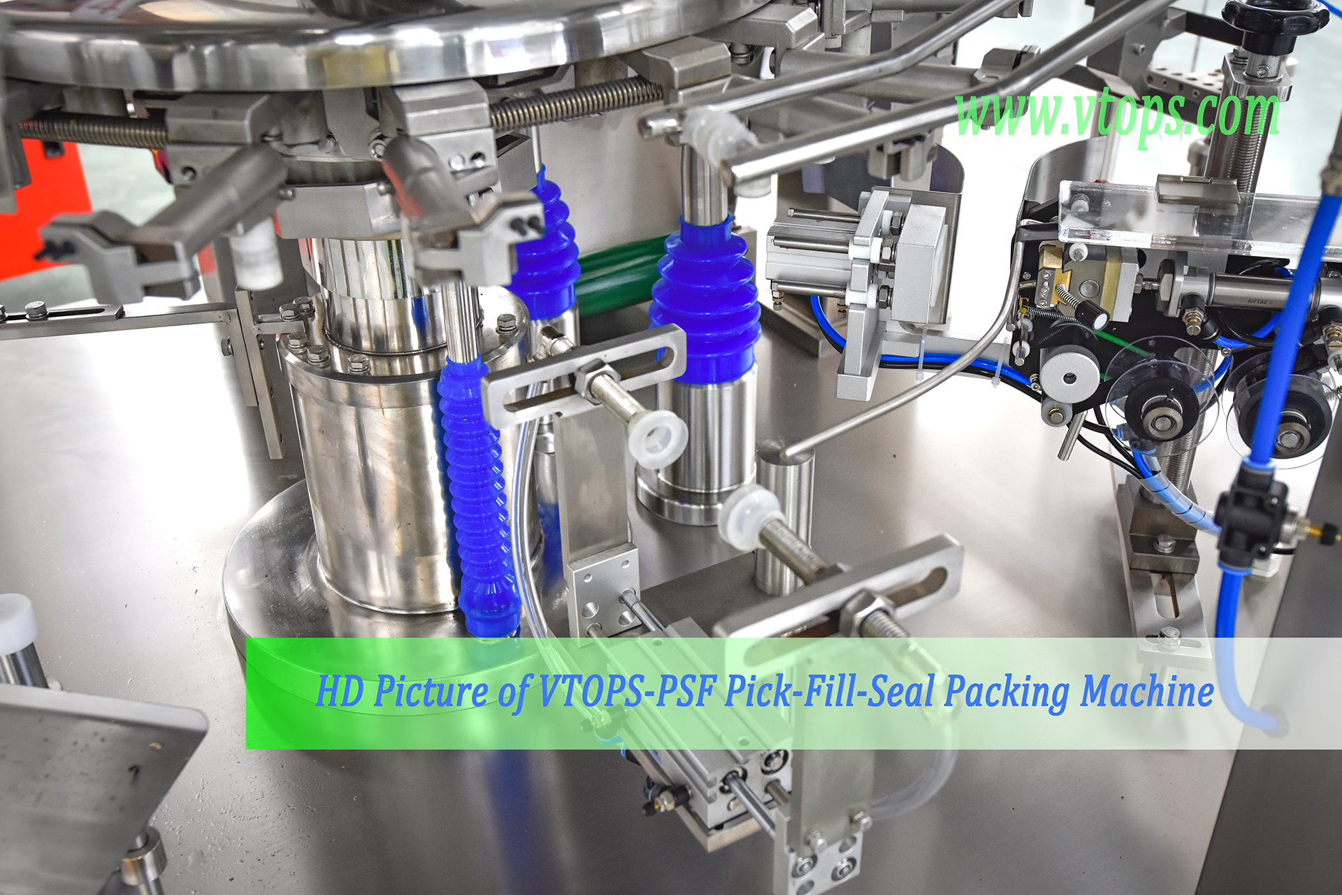 Doypack Pick Fill Seal Packing Machine