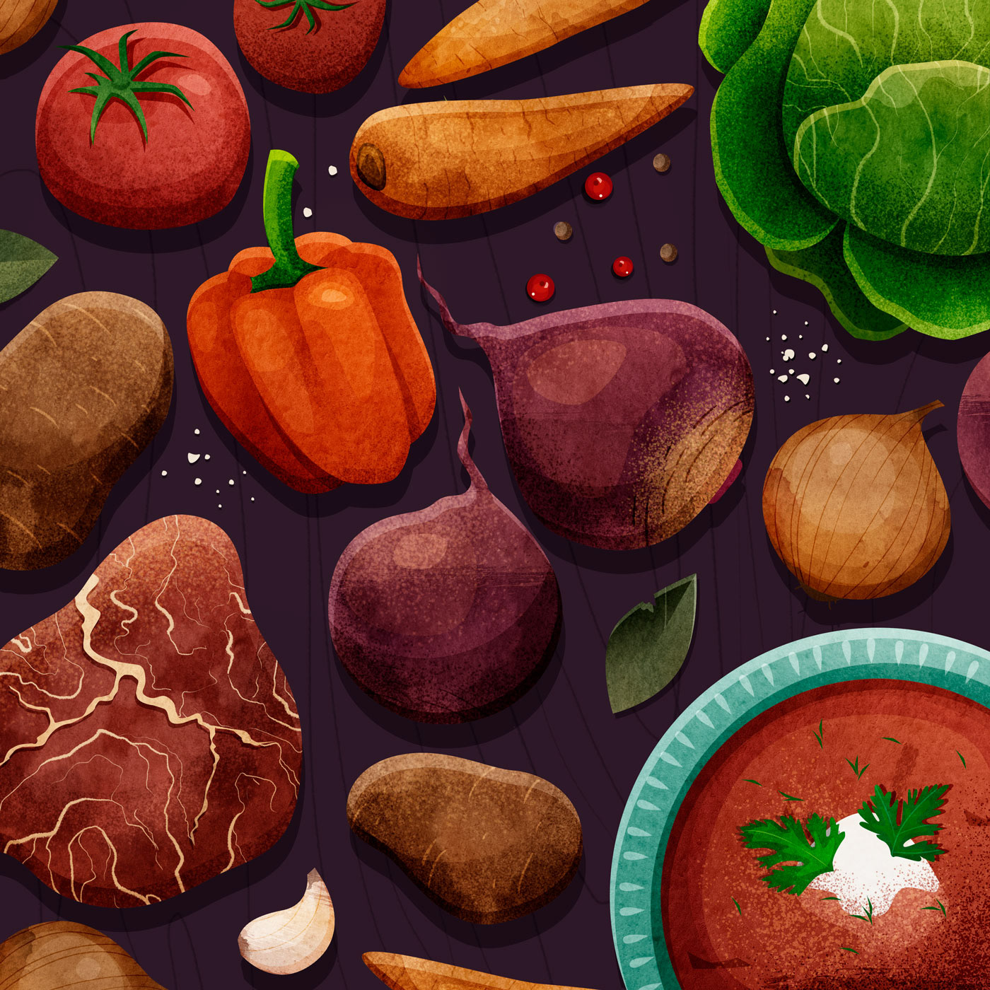 FOOD ILLUSTRATION