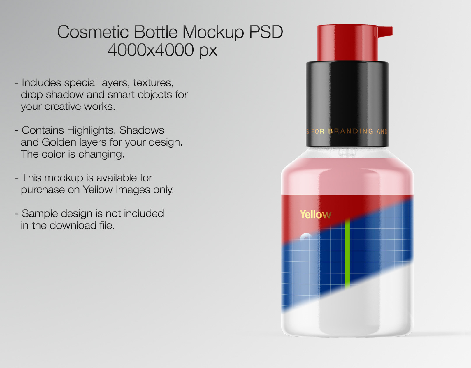 Download Cosmetic Bottles Mockups On Behance Yellowimages Mockups
