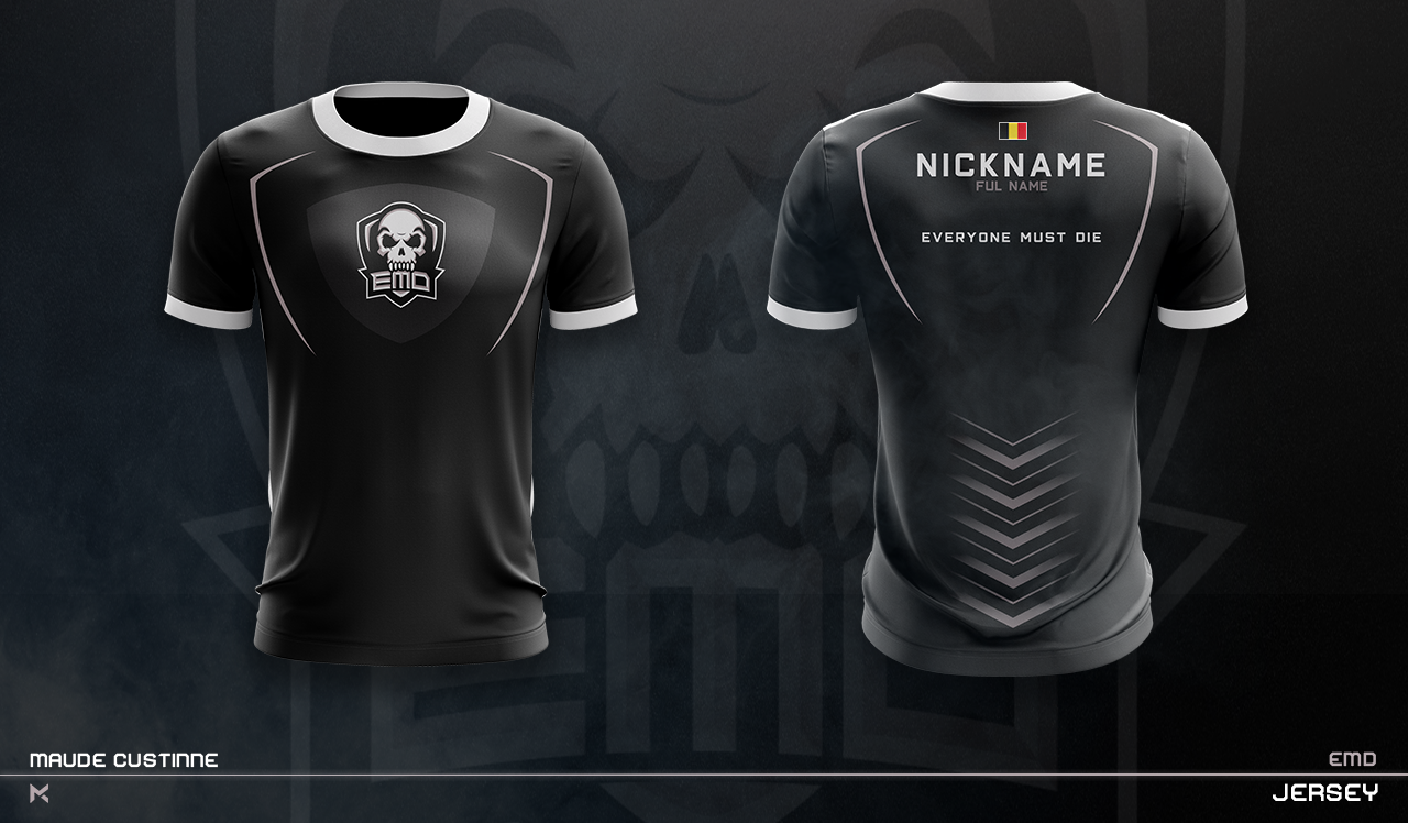 Download Jersey Esport Team Mockup On Behance