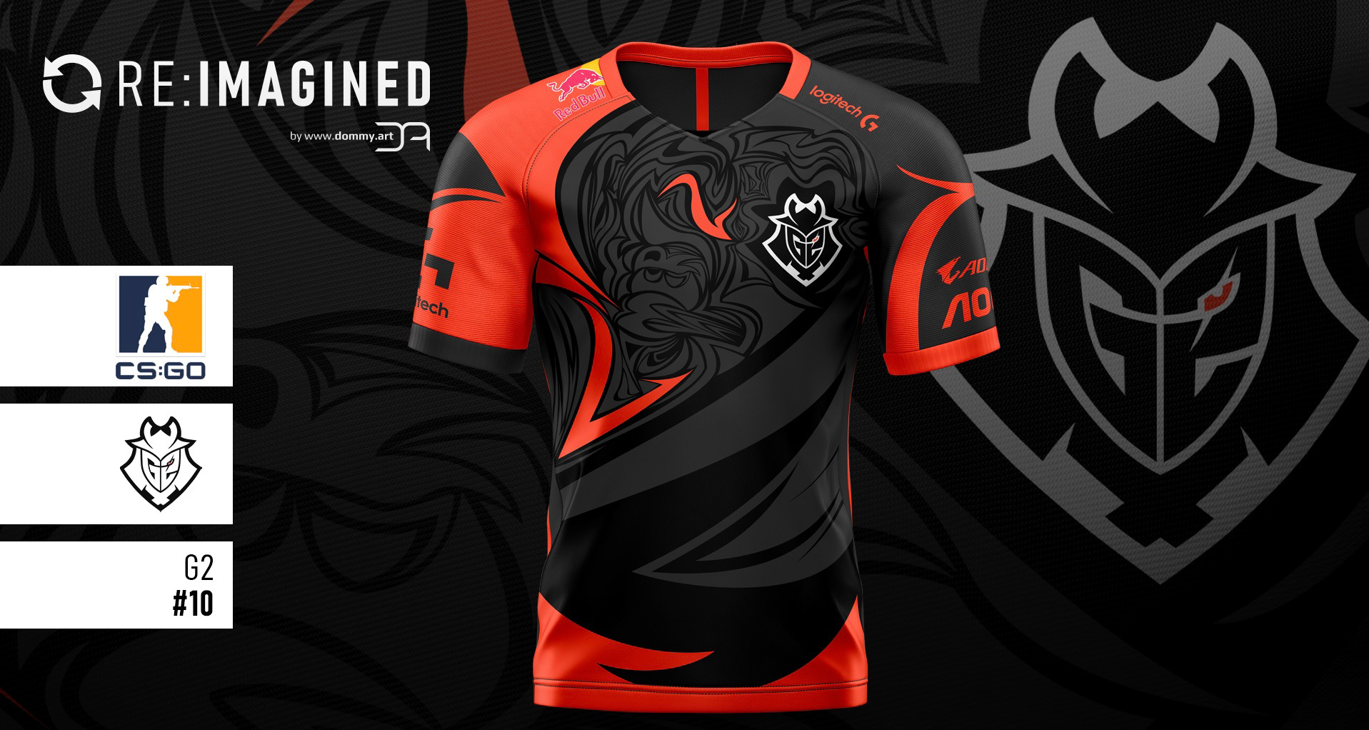 G2 esports 2020 concept jersey on Behance