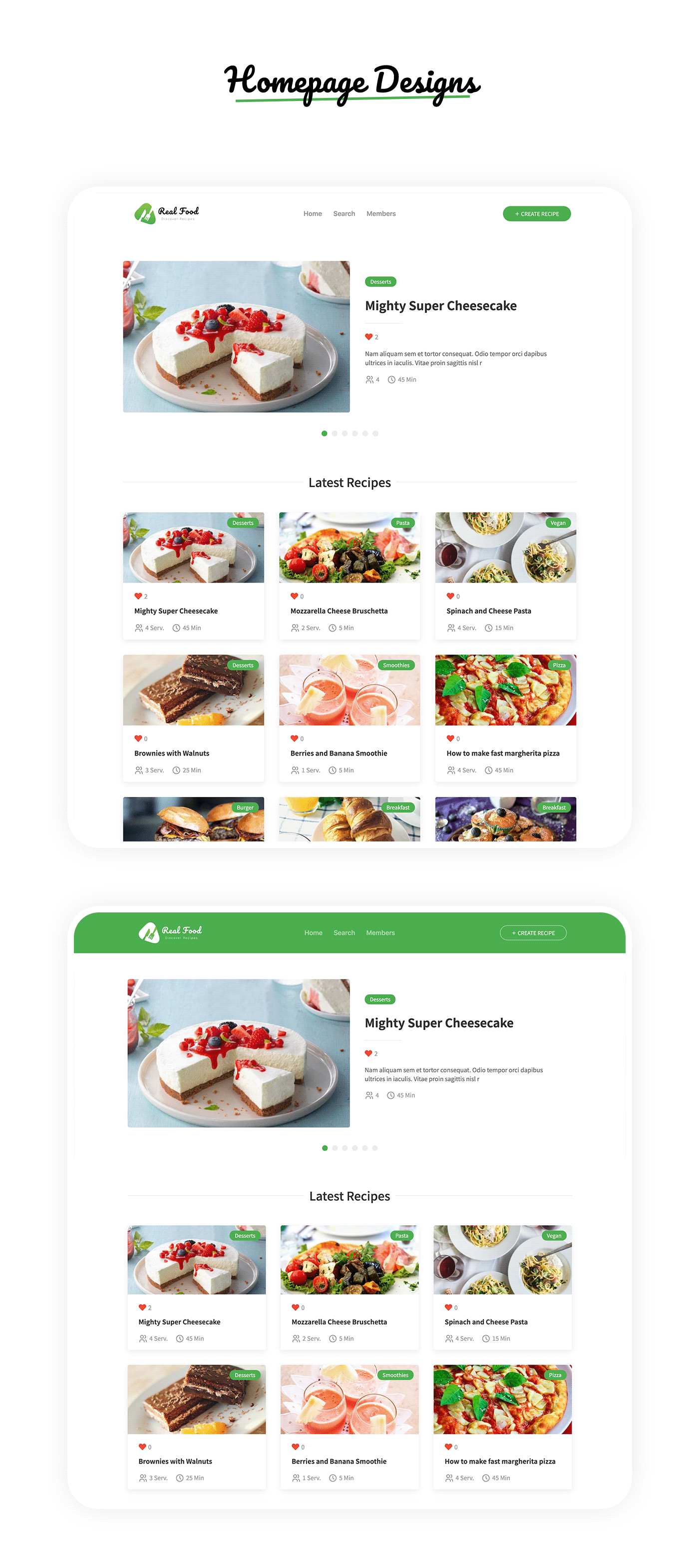 RealFood | The Ultimate PHP Recipes & Community Food - 2