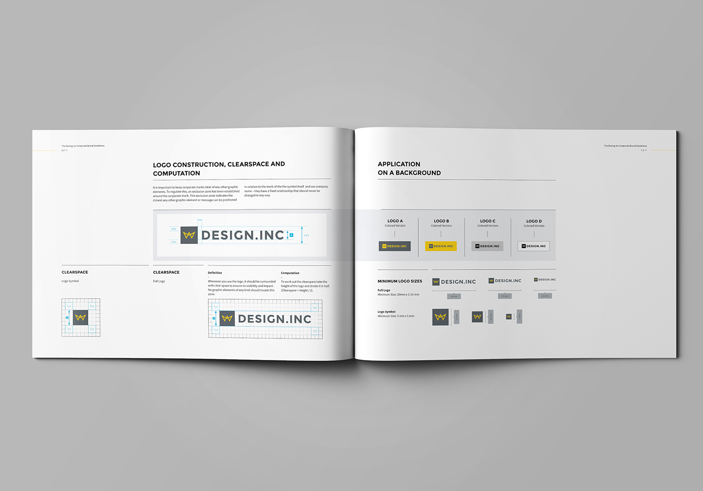 Brand Manual on Behance With Procedure Manual Template Word Free