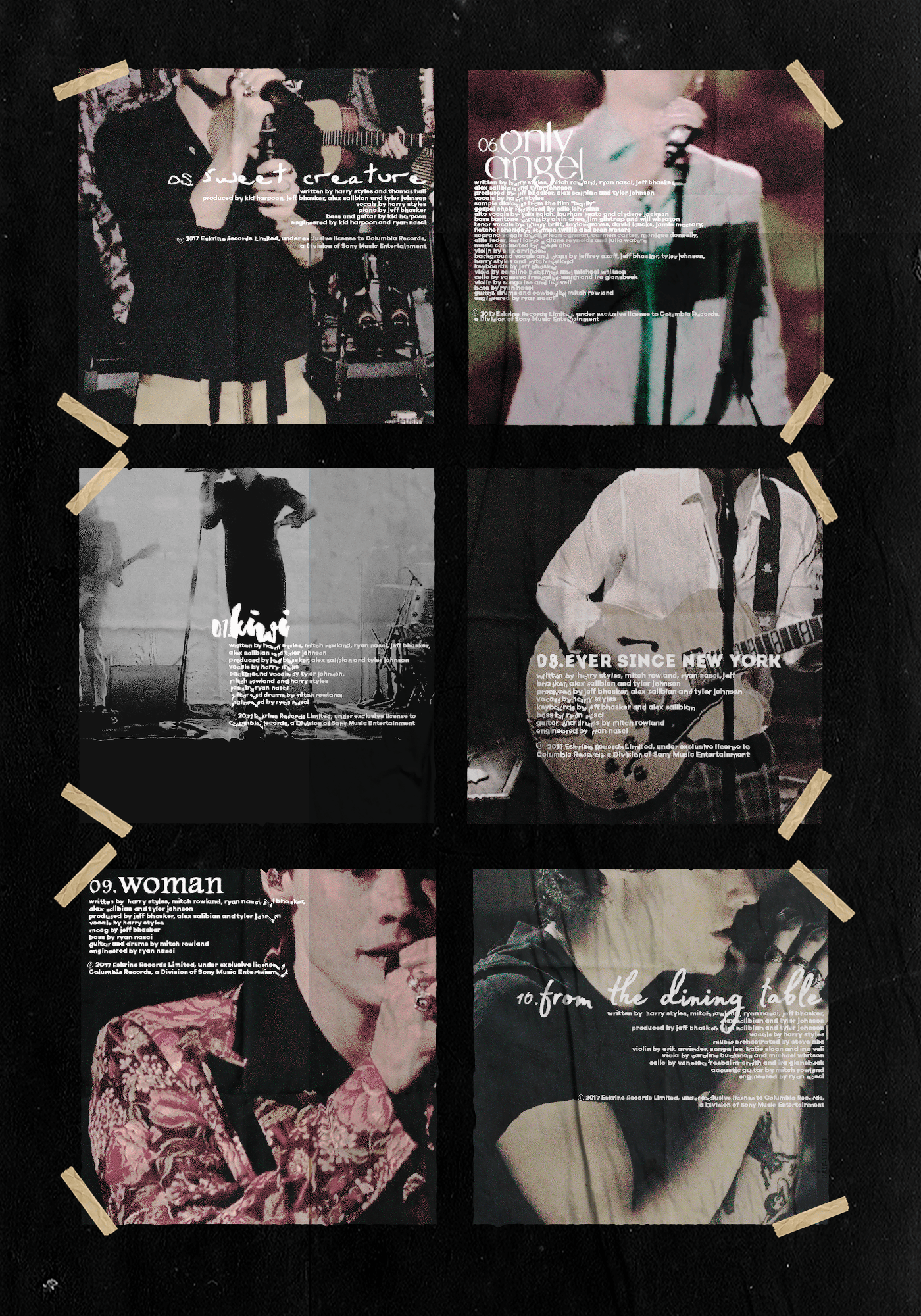 Harry Styles - Self Titled Album Alternative Booklet | Behance