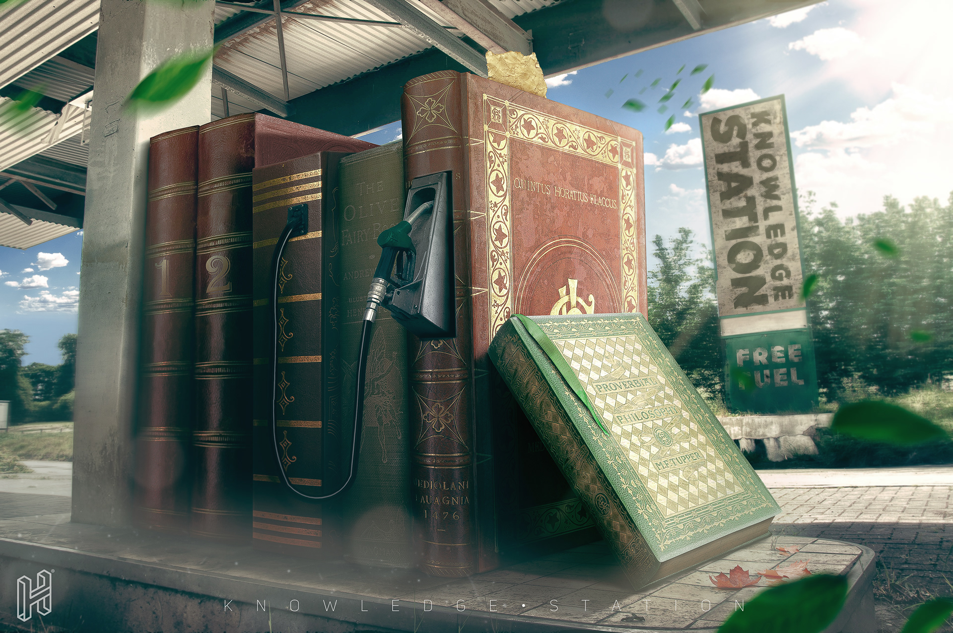 knowledge station on Behance