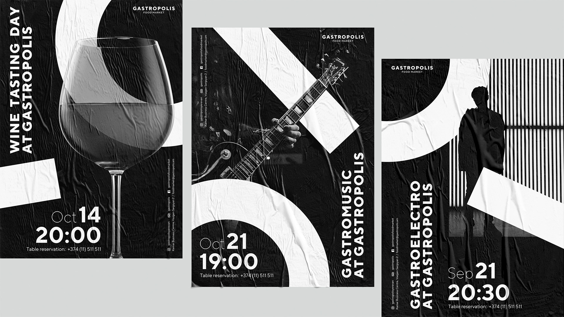 Gastropolis Food Market Branding By Formascope Design