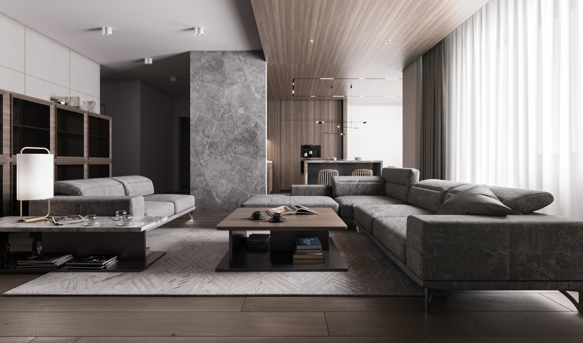 Design project of the apartment 120m2 Moscow | Behance