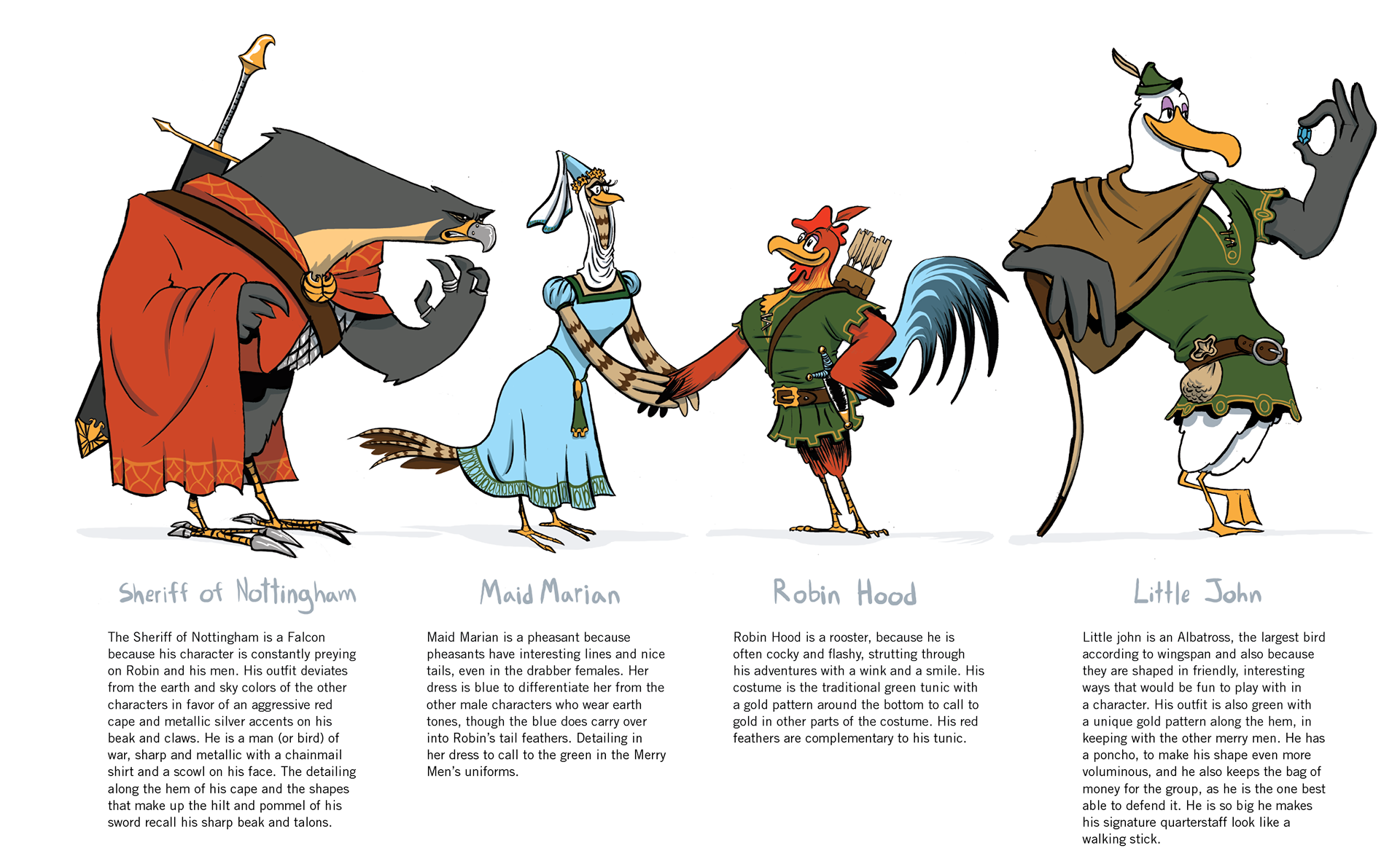 Character Design: Robin Hood on Behance