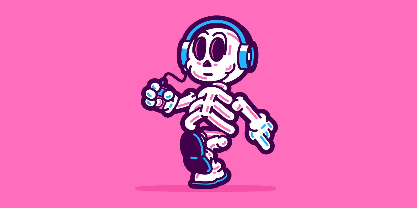 Skeleton Crew - Facebook Animated .gif Stickers on Behance