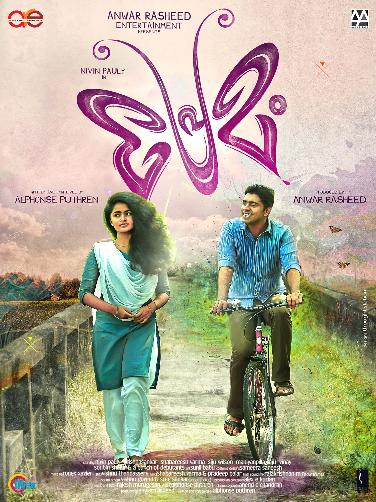 Premam Malayalam Movie official posters on Behance