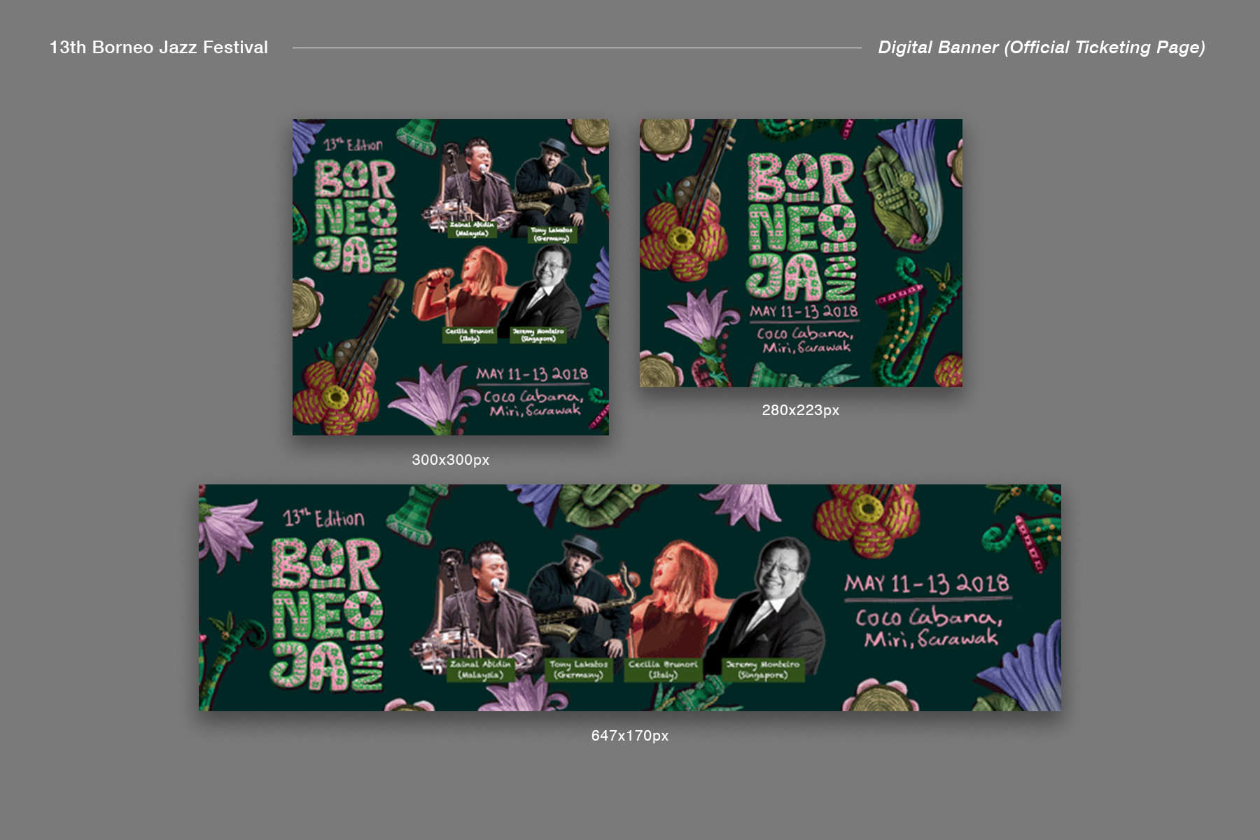 Festival 2021 jazz borneo Watch Borneo