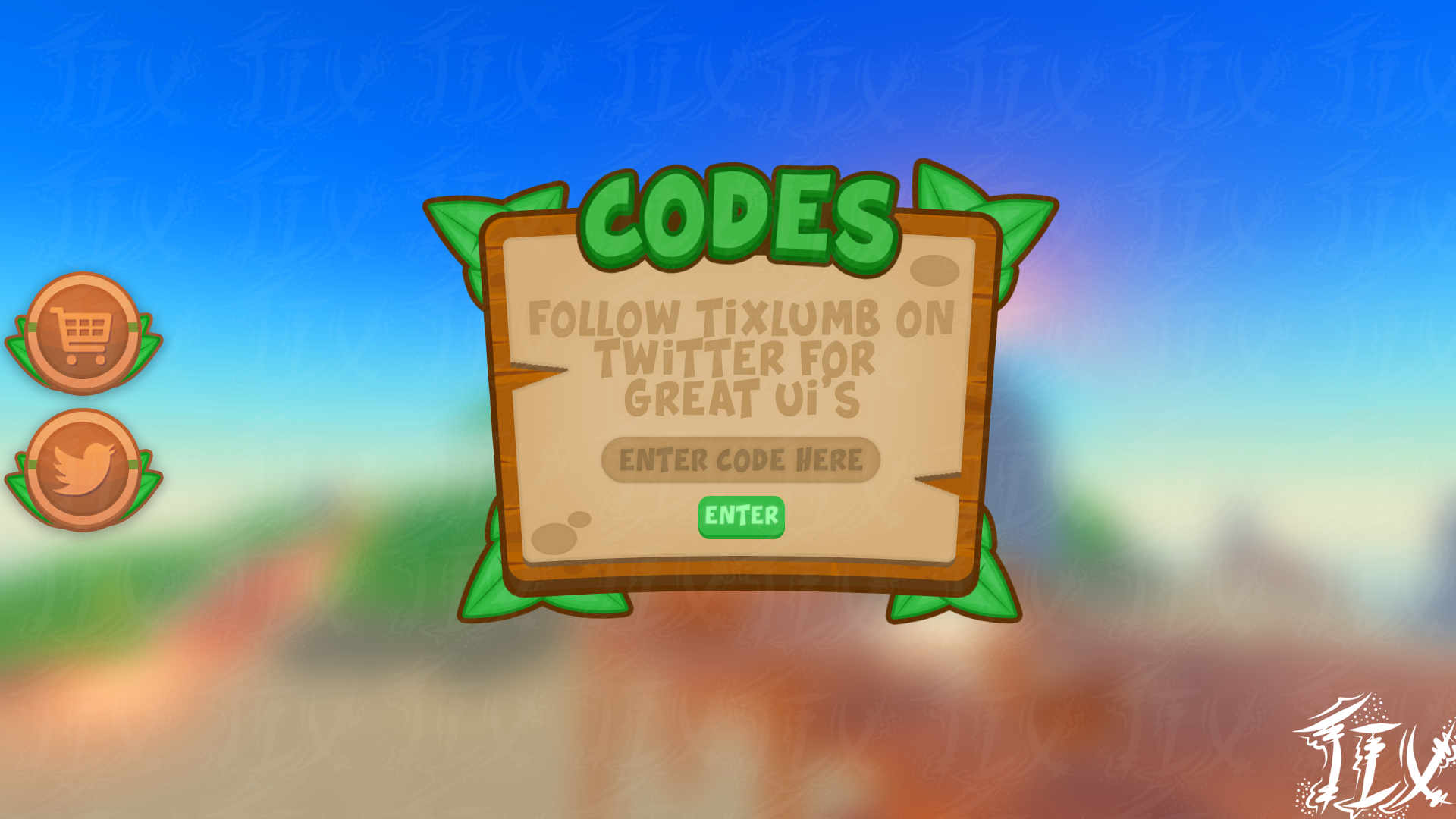 Roblox GUI - Twitter Code