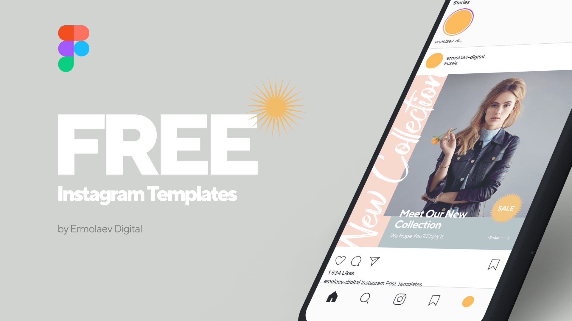 FREE Instagram Templates for Figma on Behance