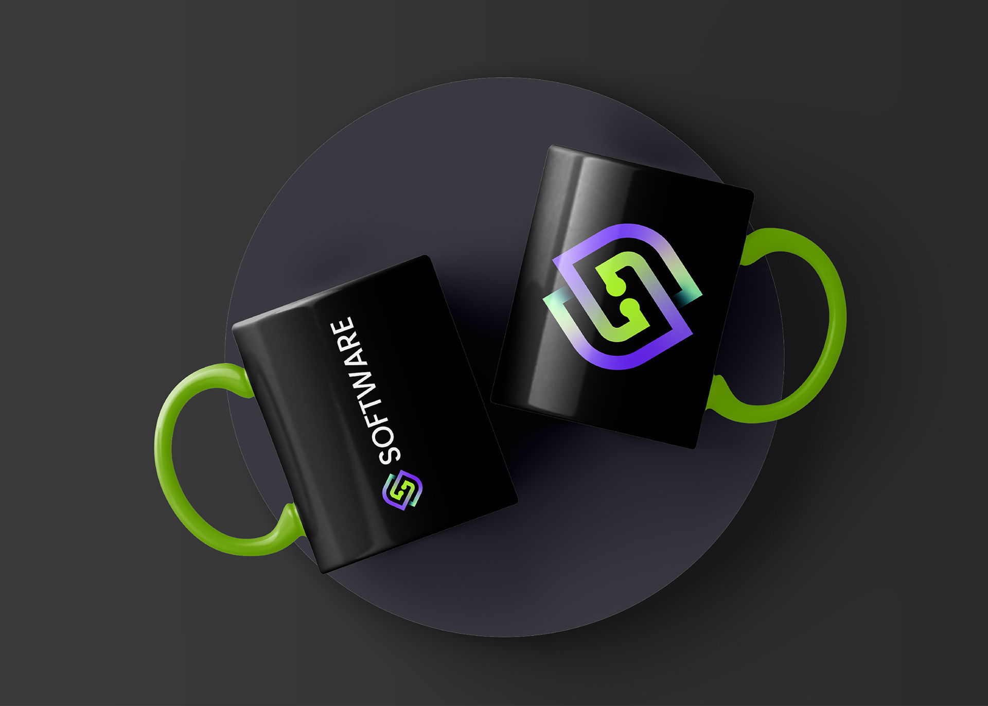 Branding: logo design - S letter - Software logo
