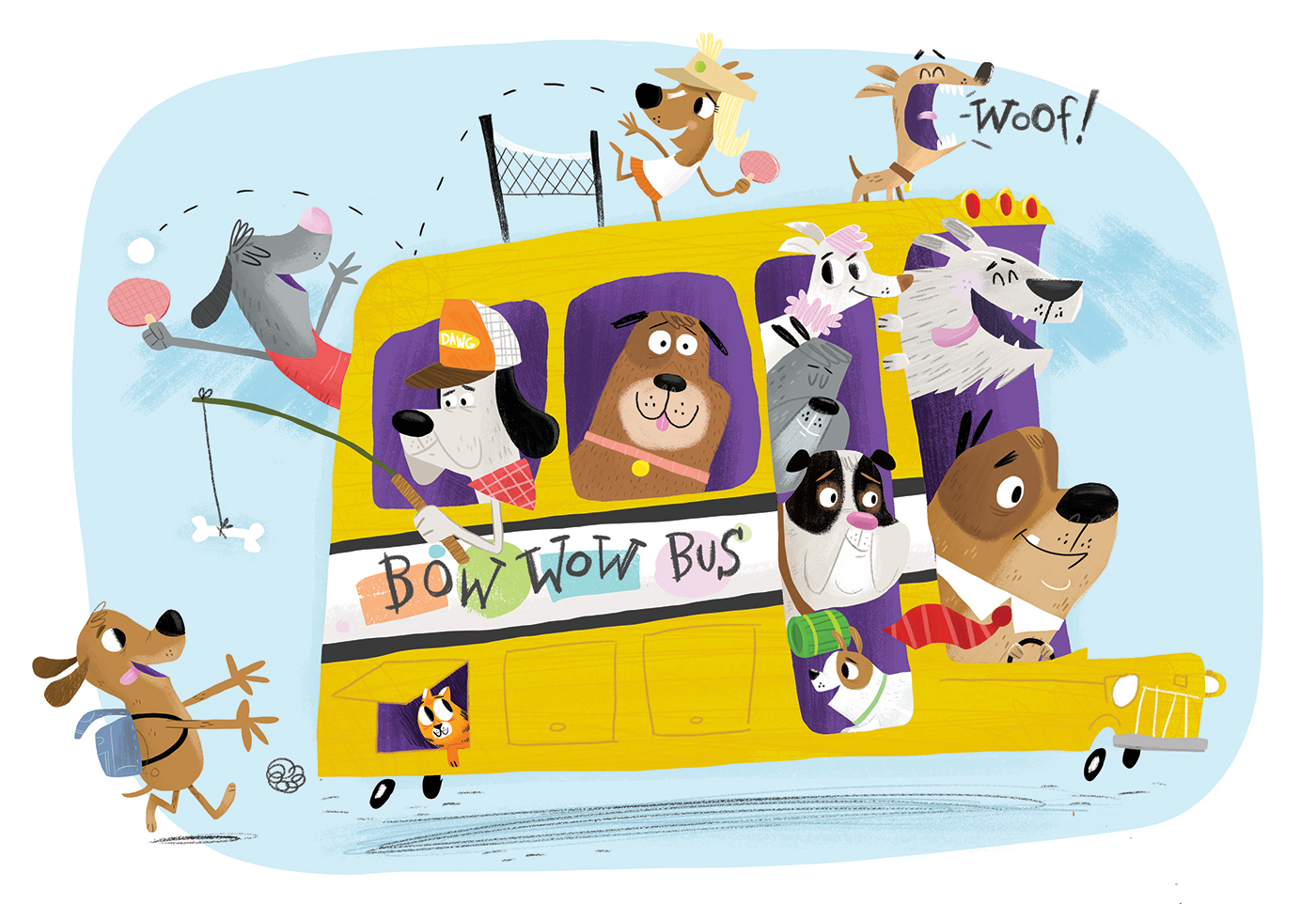Bow Wow Bus on Behance