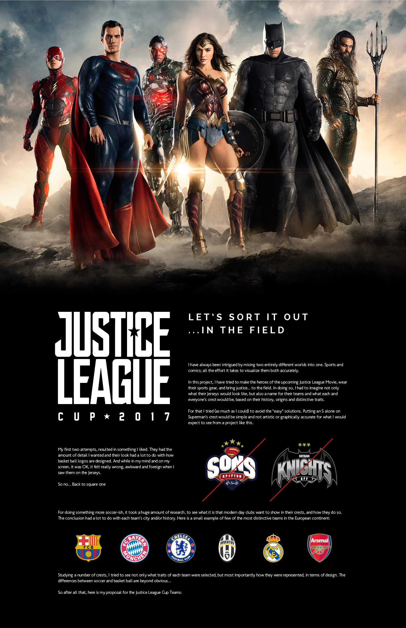 Justice League Cup :: Behance