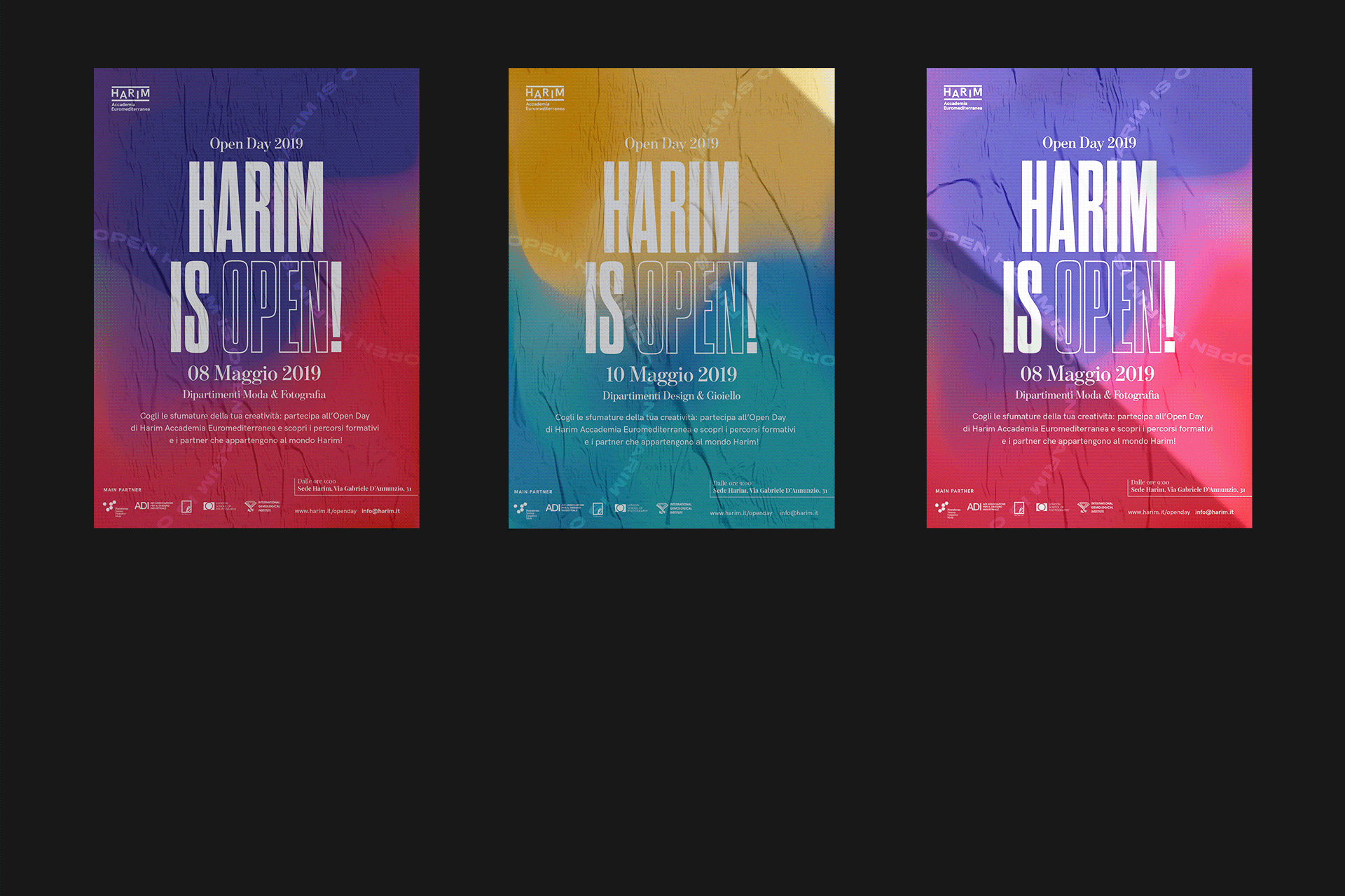 Harim Accademia Euromediterranea Brand Identity On Behance