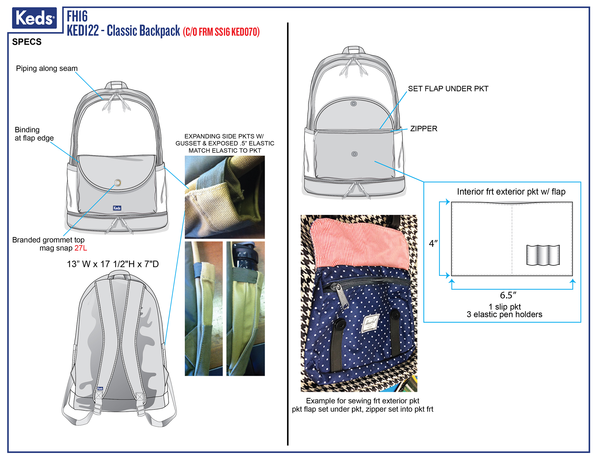 Backpack Tech Pack on Behance
