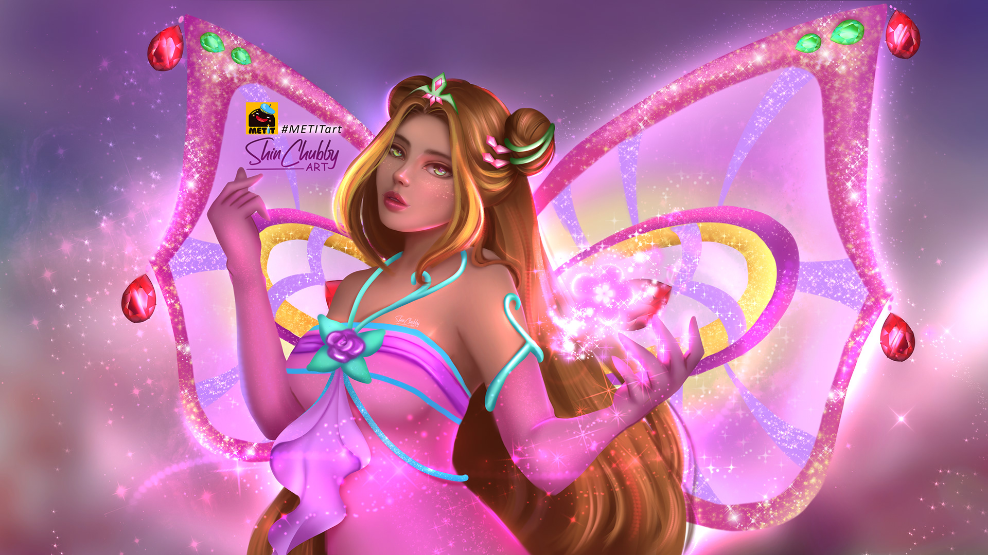 Winx Flora Enchantix Art