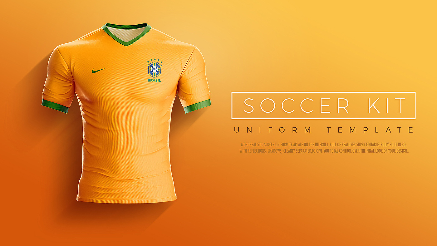 Goal Soccer Kit Uniform Template On Behance