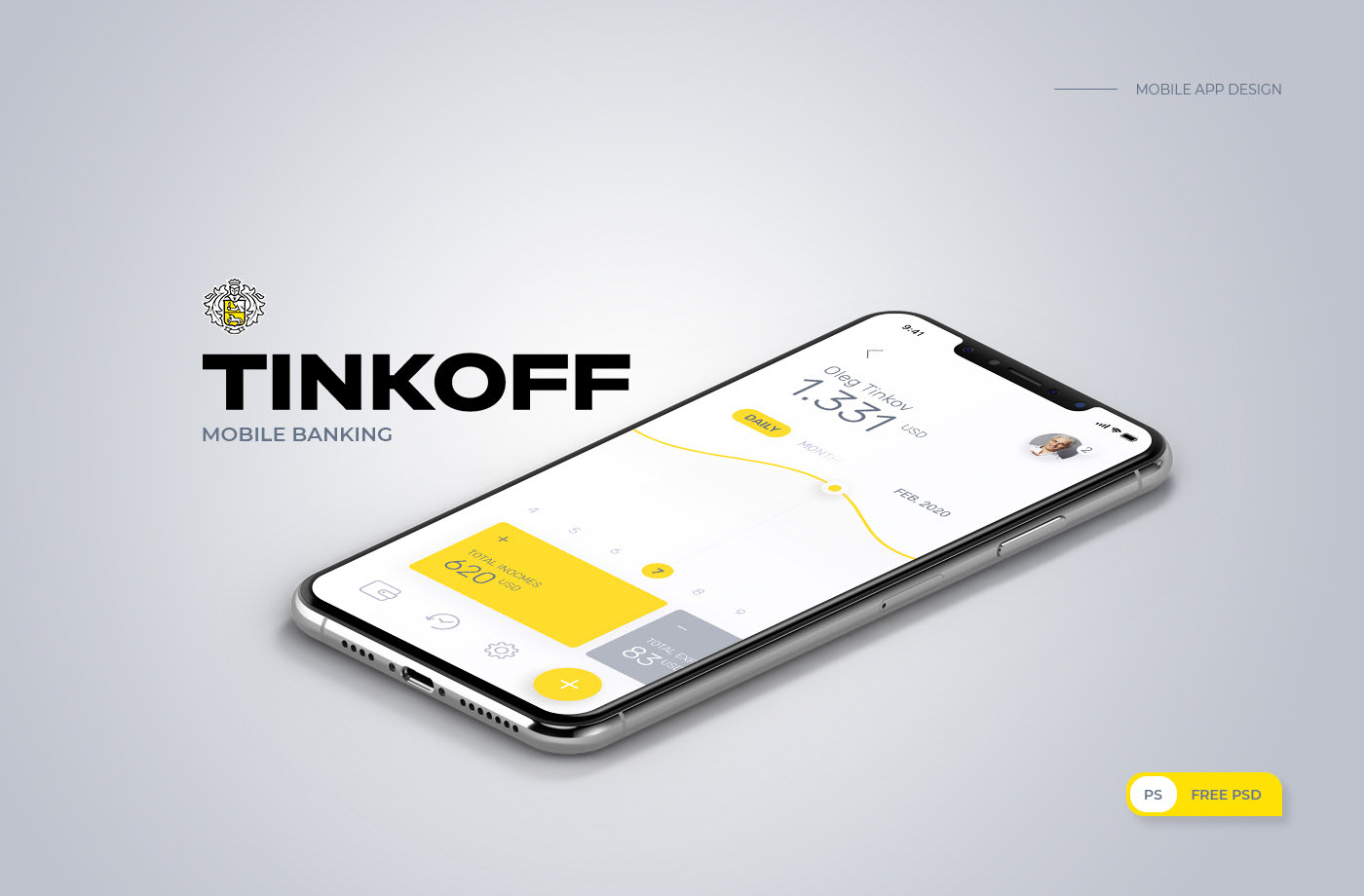 Tinkoff Bank app | Behance