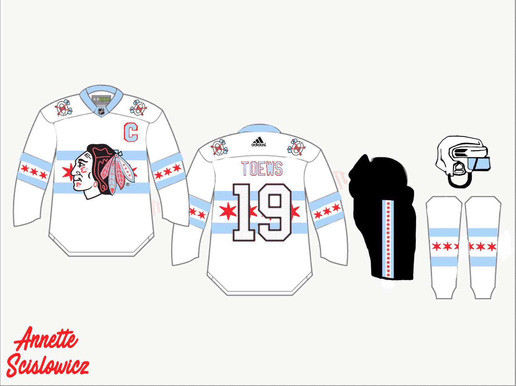 Chicago Blackhawks Jersey Concepts on 