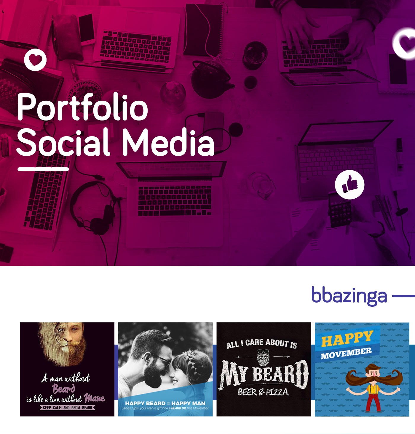 social-media-portfolio-template