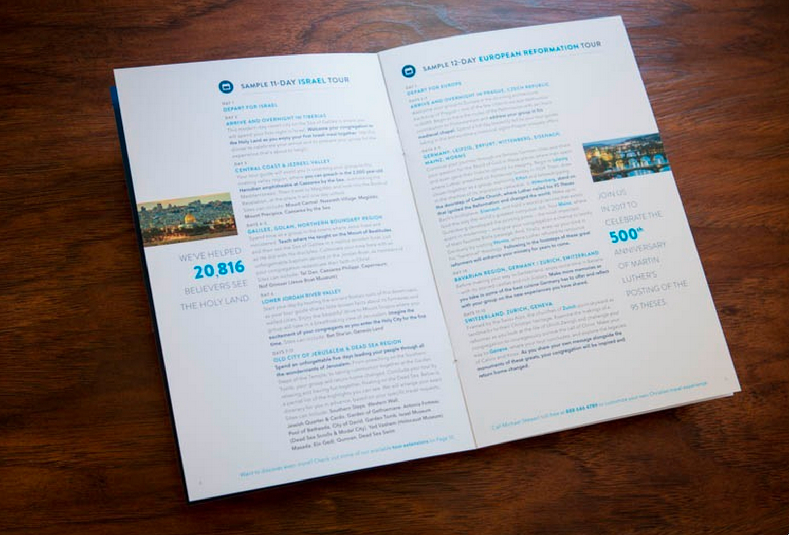 Travel Itineraries Booklet on Behance