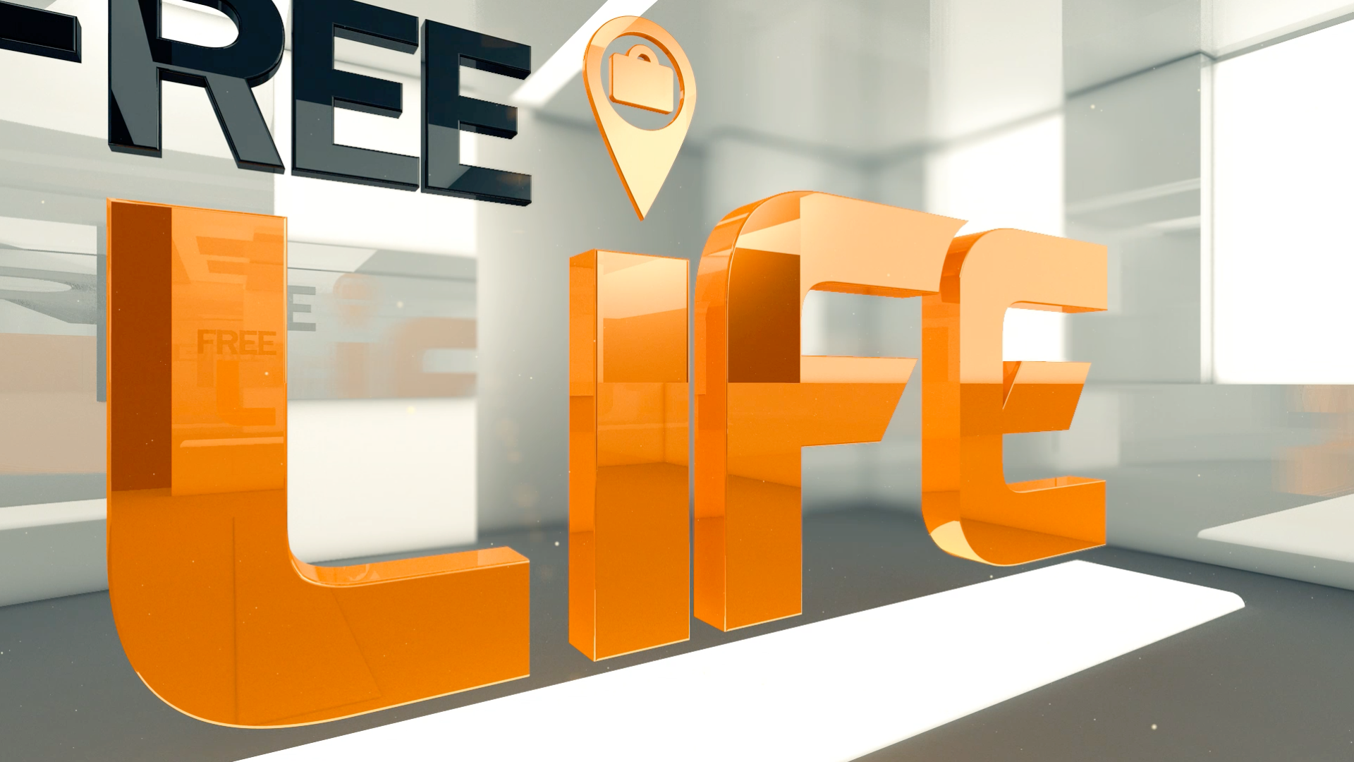 FREE LIFE - TV Channel Logo Animation on Behance