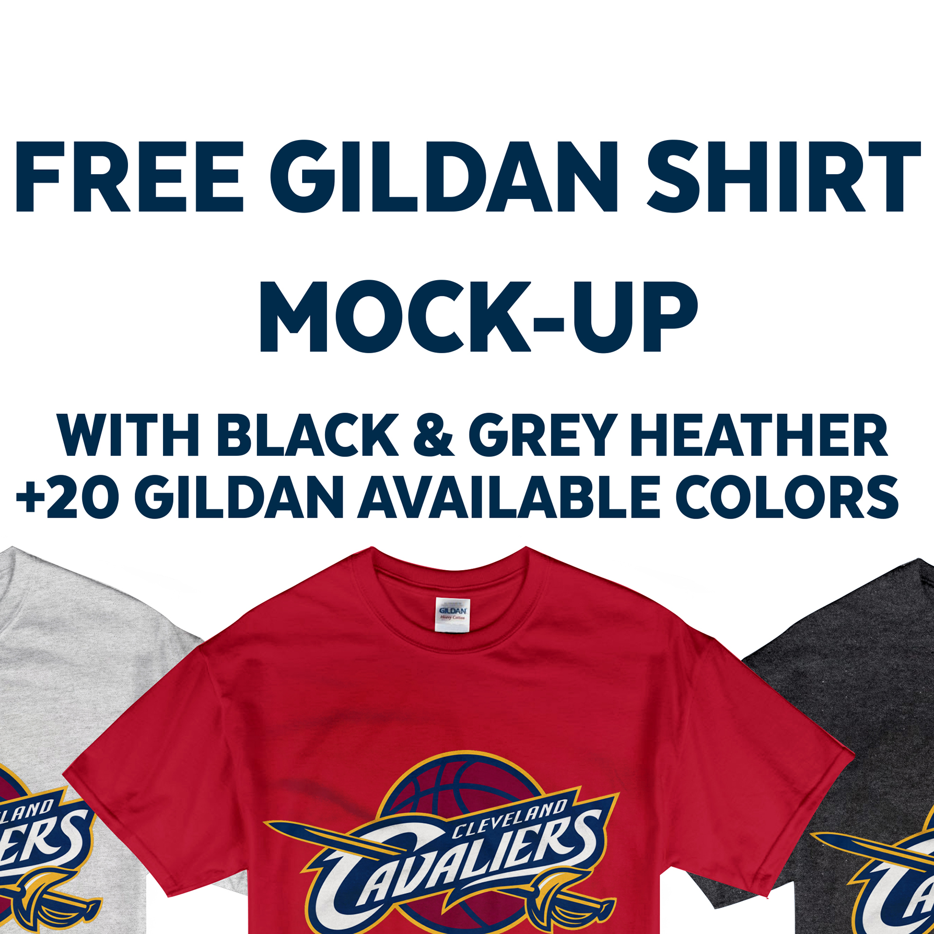 Download Free Gildan T Shirt Mock Up 1 By Wardo On Behance