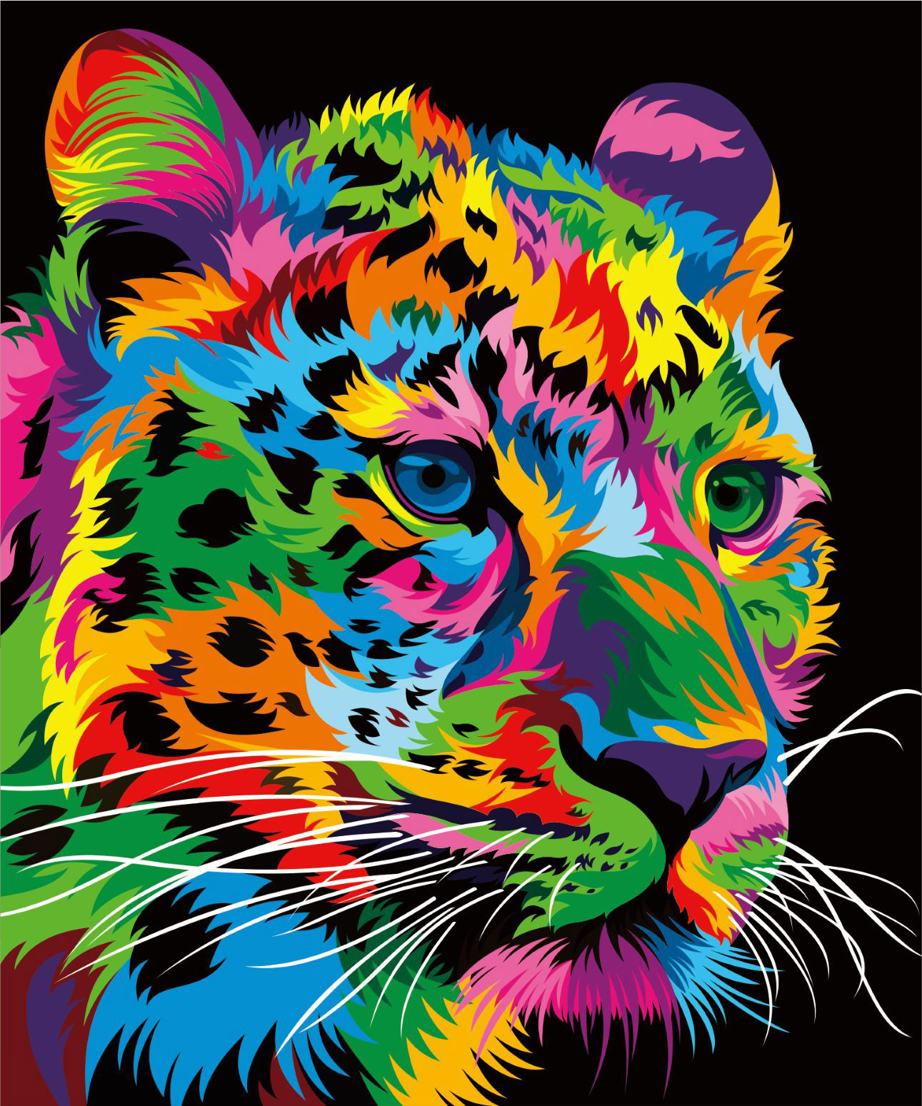 13 Colorful Animal Vector Illustration Behance