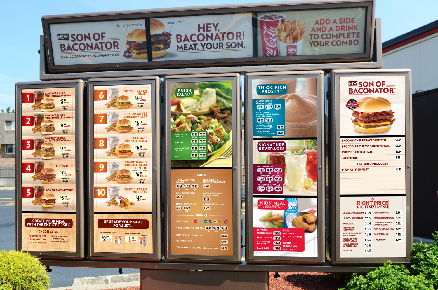 Wendy's on Behance