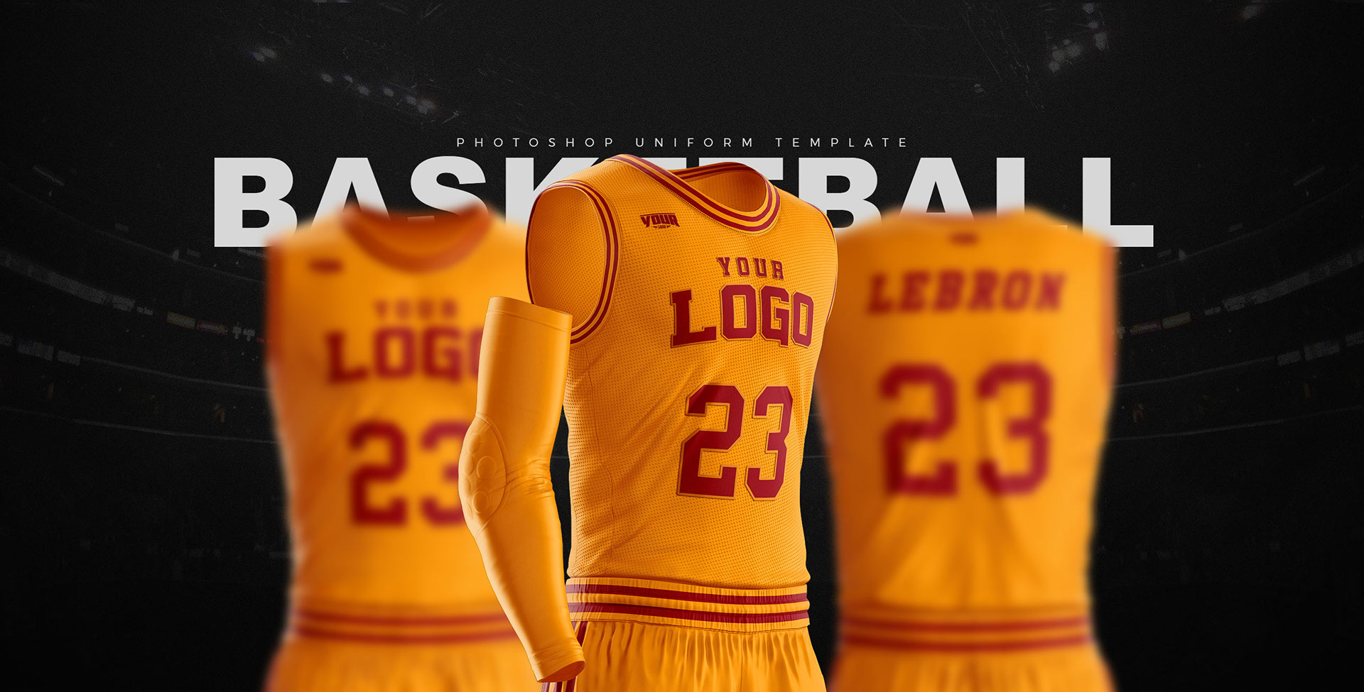 Download Basketball Uniform Jersey Psd Template On Behance