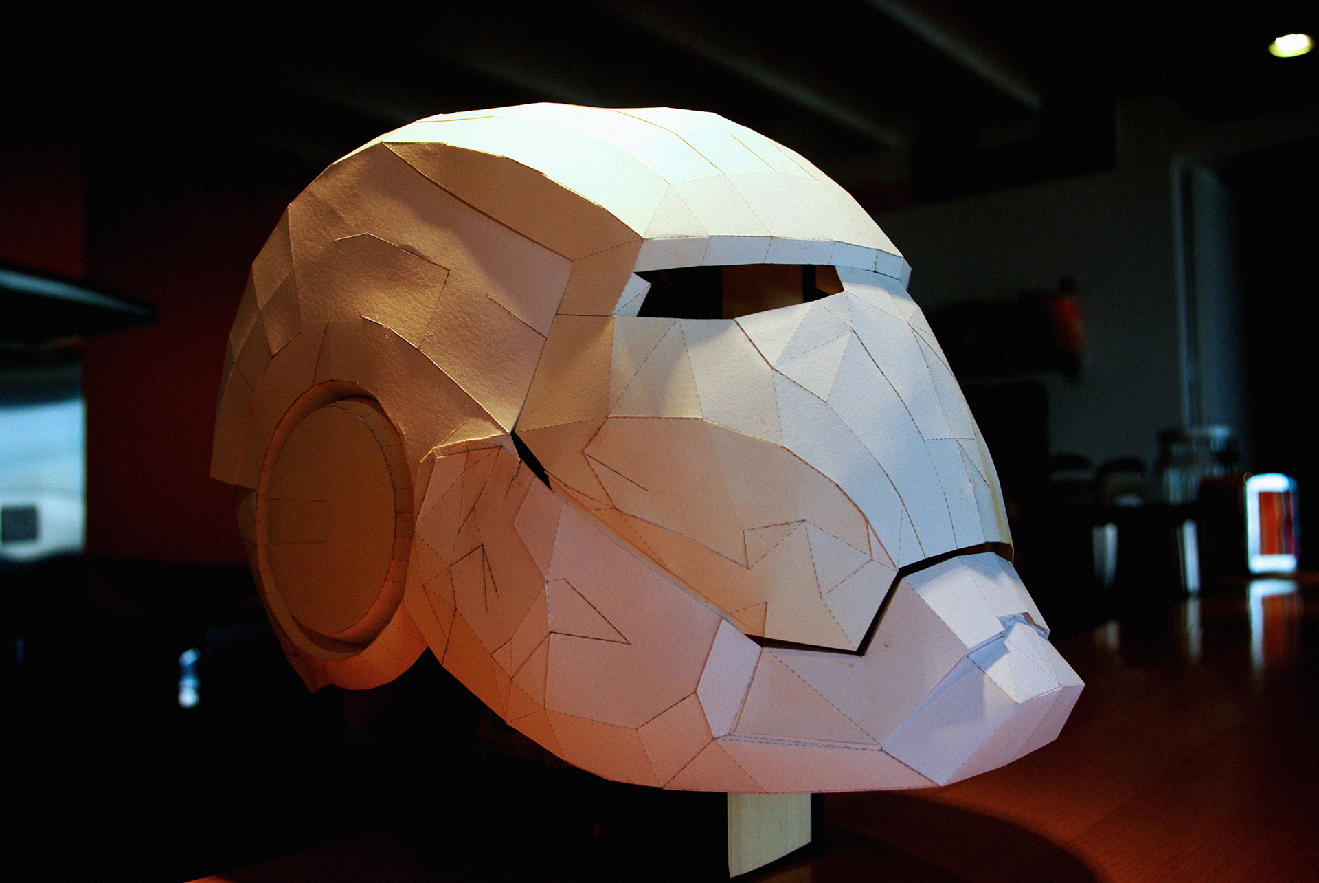 iron man helmet template pepakura