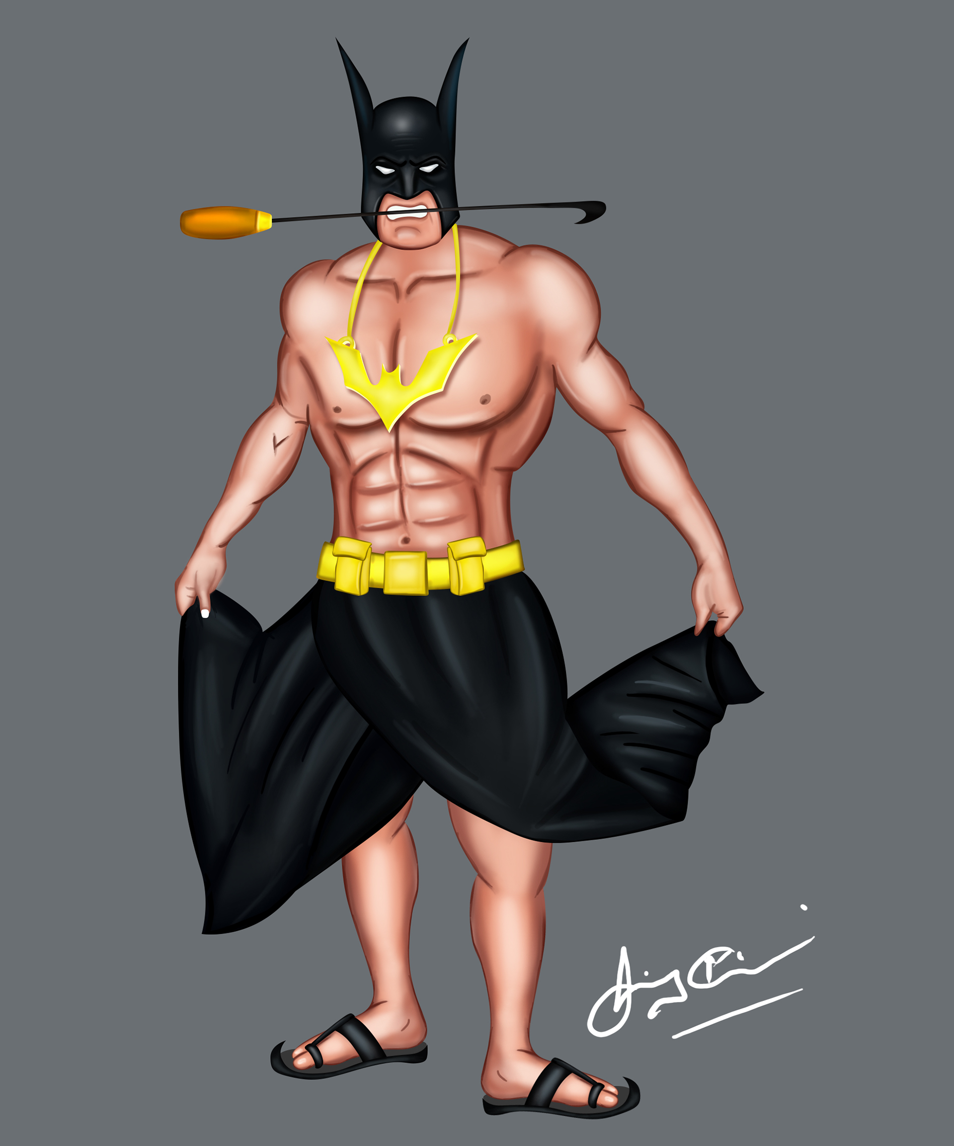 South Indian Batman Character..... on Behance