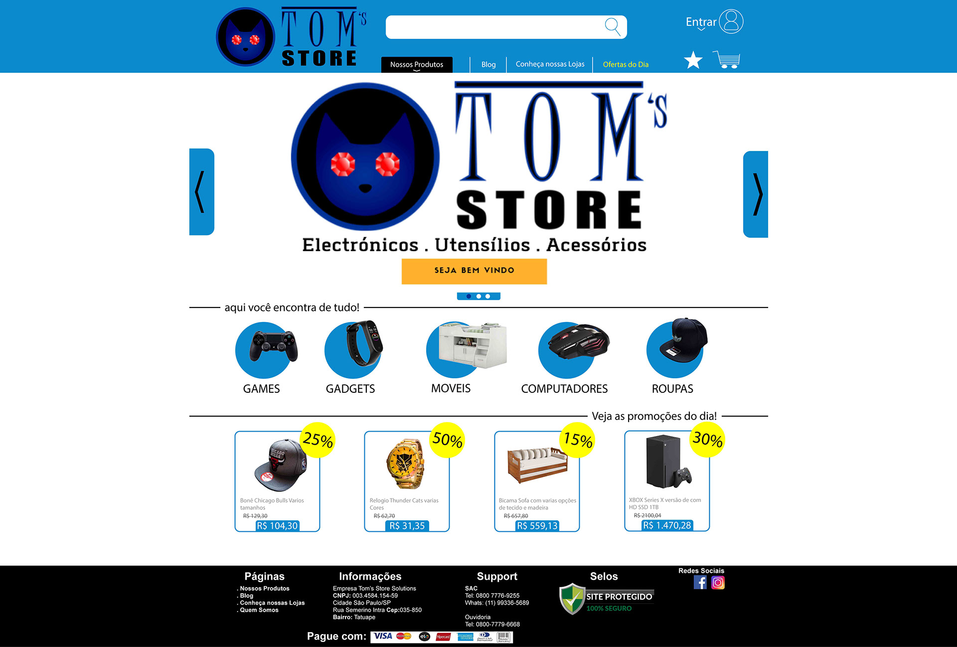 Tom's Store