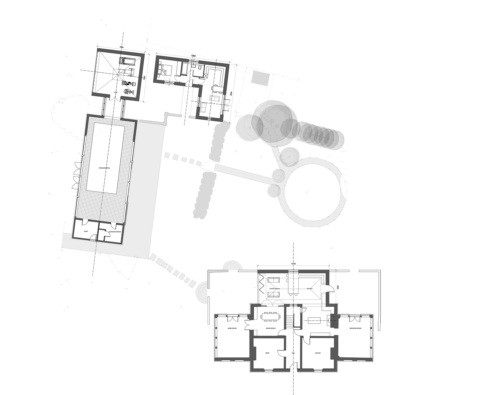 Georgian house - 3d rendering on Behance