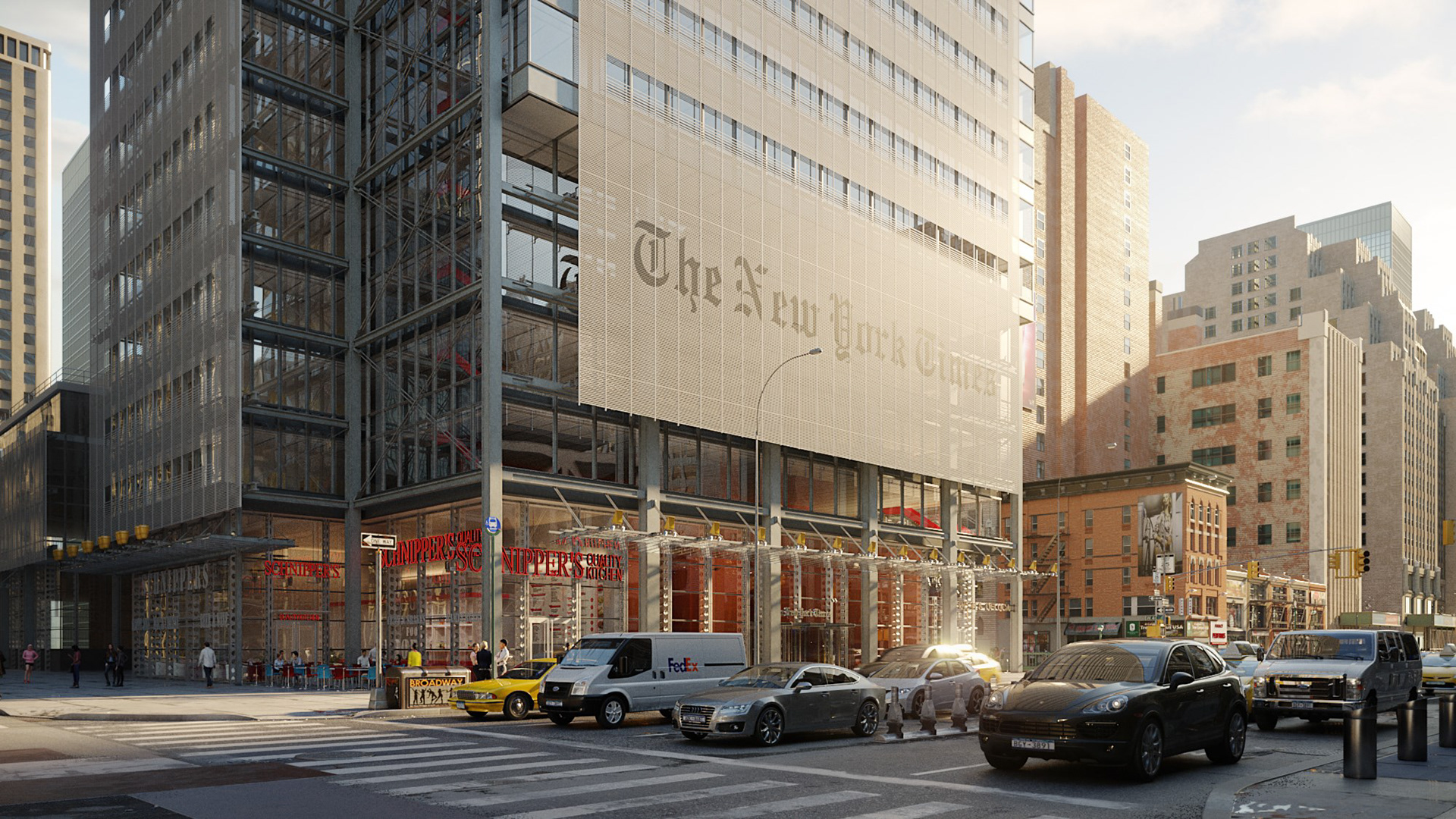New York Times Building. FULL 3D