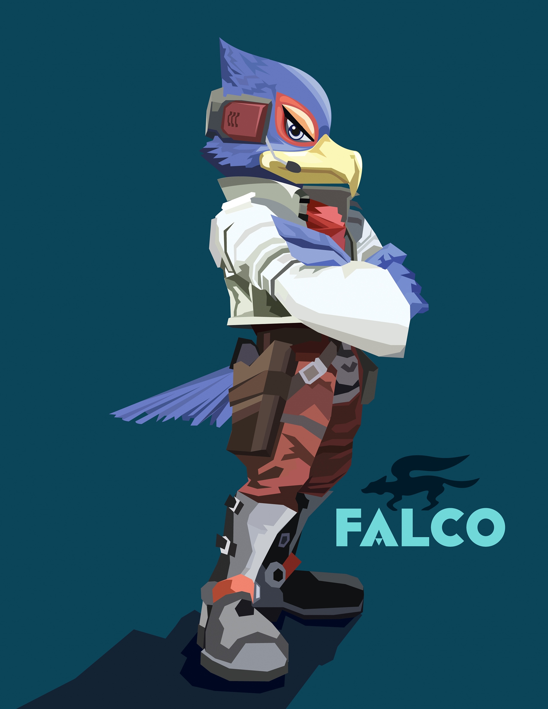 star fox falco Video Games Nintendo Lombardi personaje.