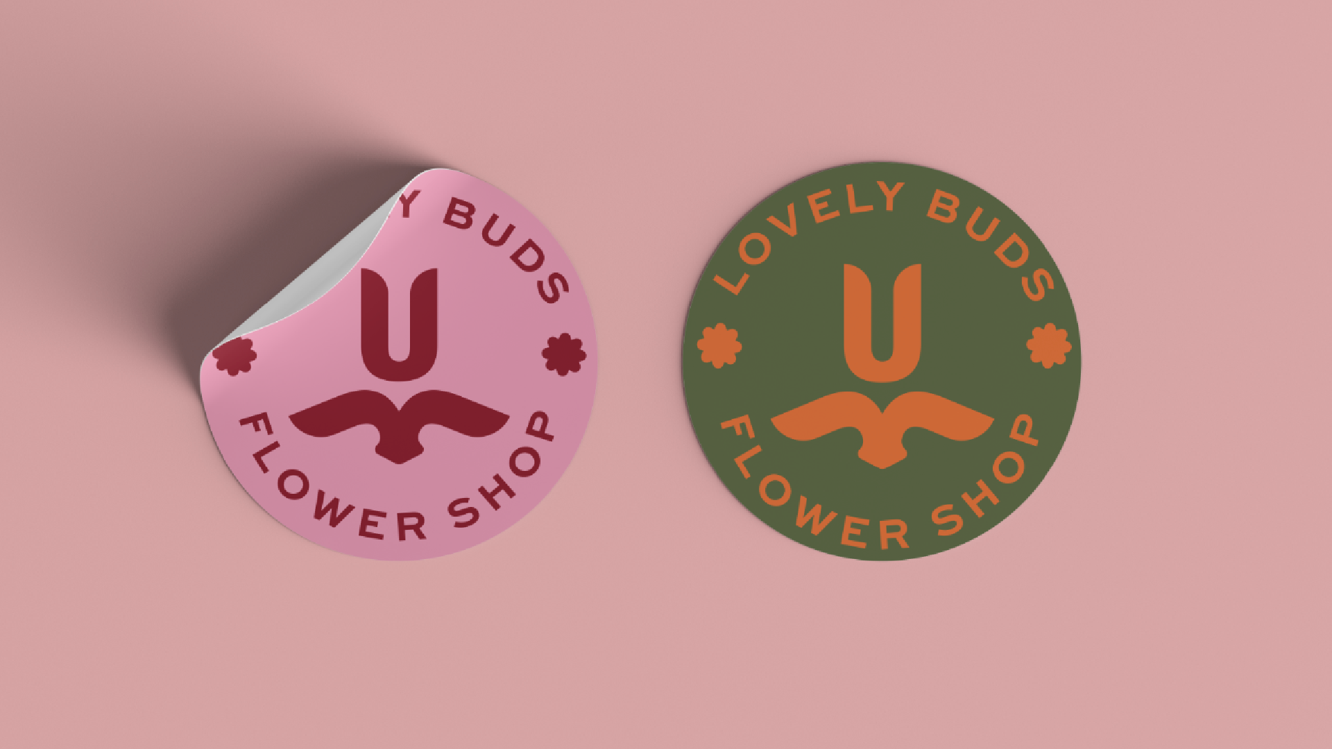 LOVELY BUDS| logo for flower shop on Behance