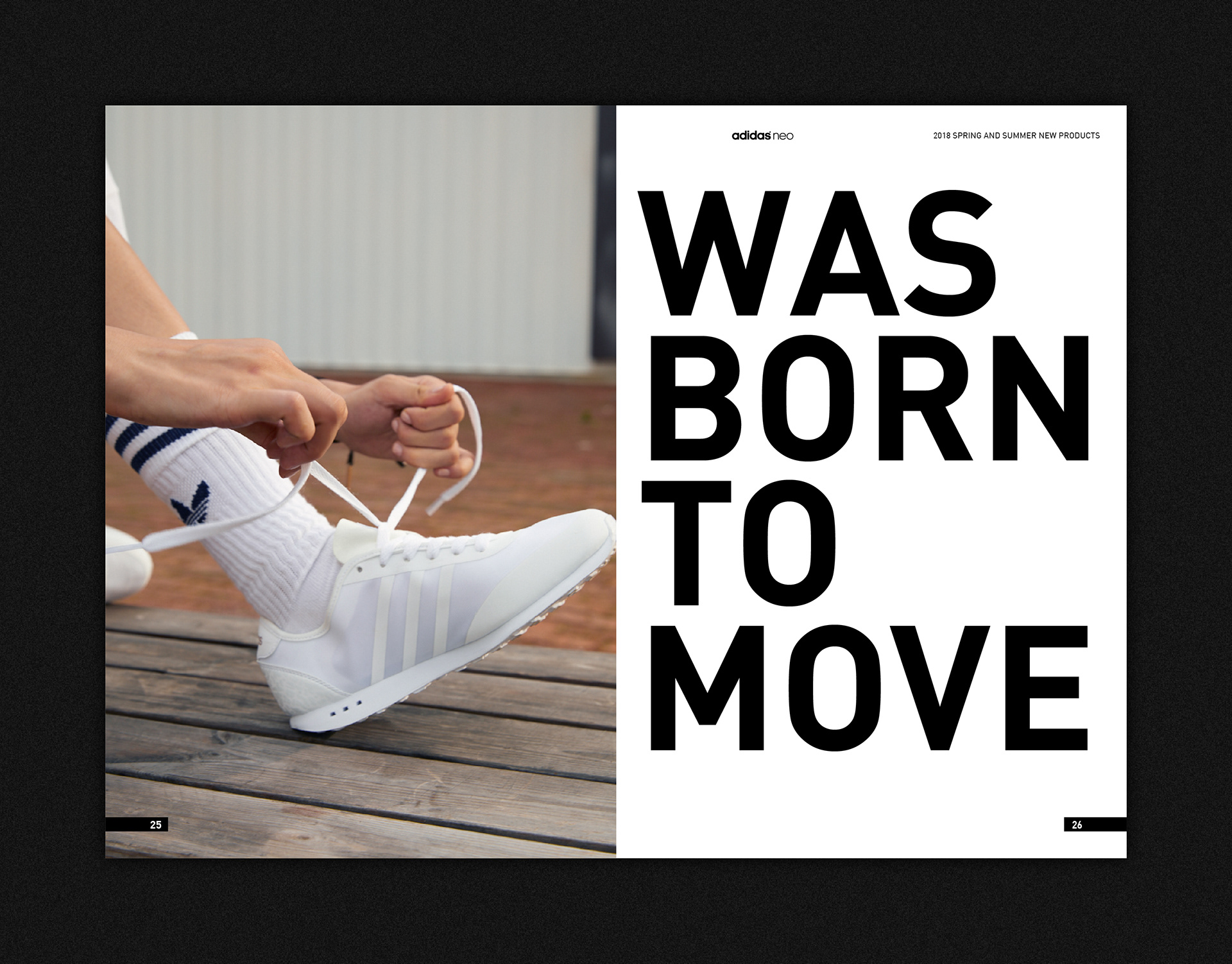 Me preparé con tiempo sitio Adidas neo summer campaign | Behance