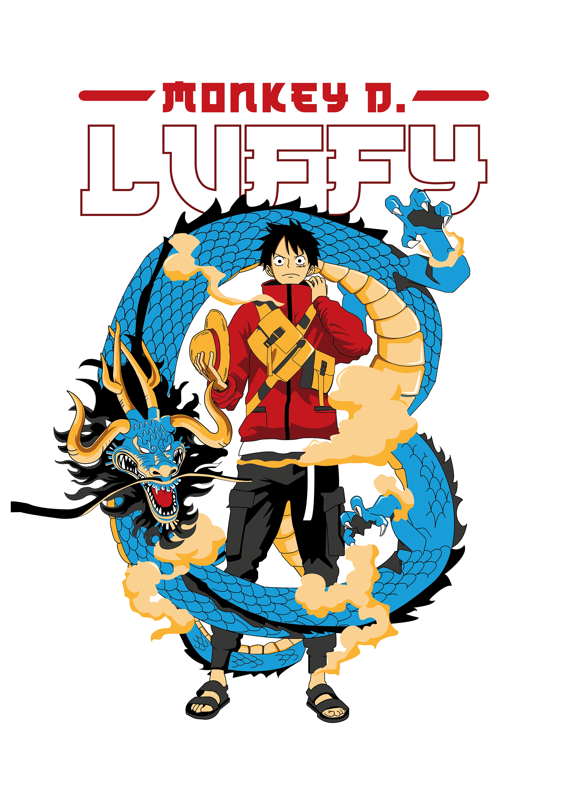 Monkey D Luffy designs, themes, templates and downloadable graphic