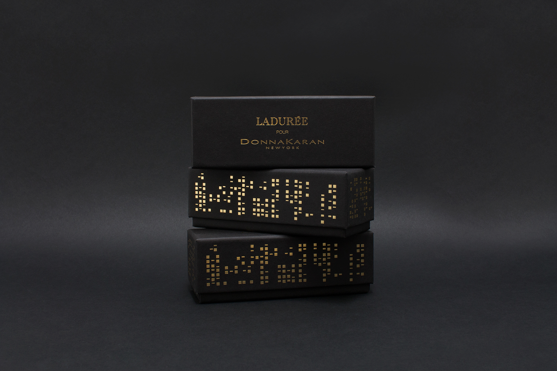 Ladurée Special Edition Box for Donna Karan NYFW on Behance