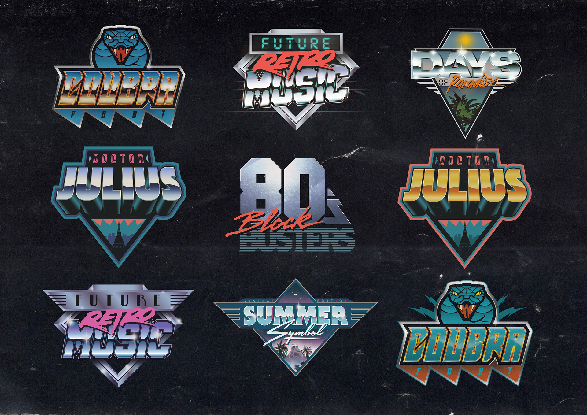 80s Logos Collection 2 | Behance